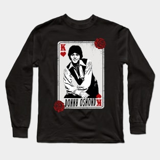 Vintage Card Donny Osmond Long Sleeve T-Shirt